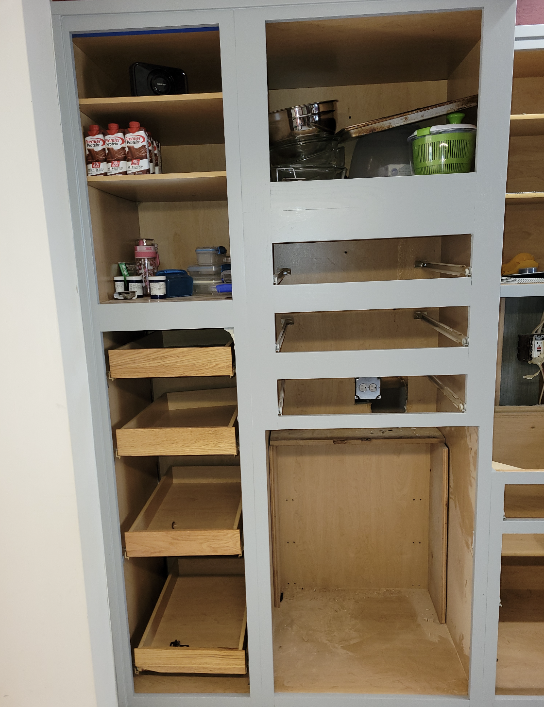 After furniture refinishing